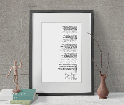 Maya Angelou Poem Print Still I Rise Quote Print And Still Like Dust I'll Rise Minimalist Home Decor Wall Art Unframed Women's Poetry Print