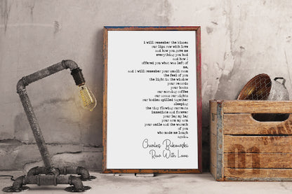 Charles Bukowski Poetry Quote Print Raw With Love Poem Romantic Minimalist Wall Art Monochrome Posters Home Decor Unframed Poetry Wall Decor