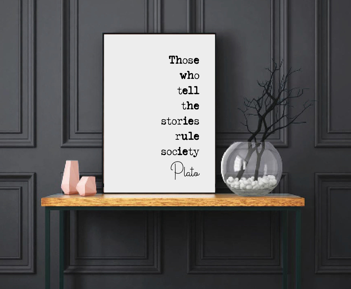 Plato Quote Print Music Gives A Soul To The Universe Monochrome Wall Art Minimalist Home Decor Unframed Ancient Greek Philosophy Music Lover